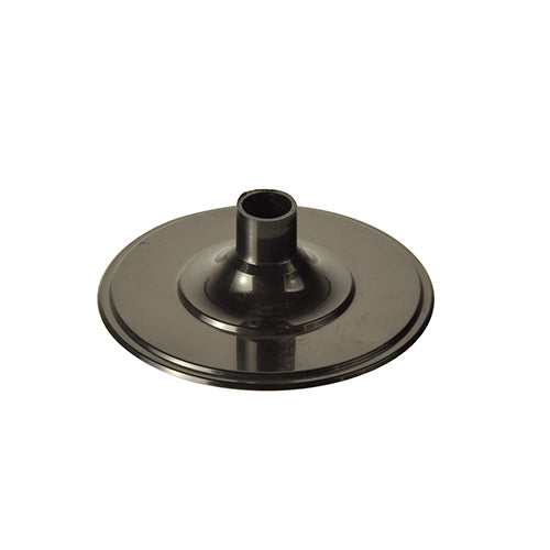 Die Starpak 50 Unterteile für Stiel-Gläser (PS, rund, Ø 6,55 cm, 2,05 cm hoch) in Schwarz sind perfekt als stabiler Glasuntersetzer – ideal für Stielgläser. Packung mit 50 Stück.