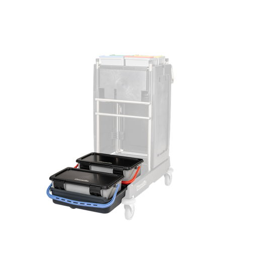 Numatic SRK 25 - 2 x Mopmatic moppboks MK1 og skål for MK1 sort inkl. festeskrue | Pakke (1 stk)