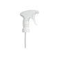 A white Dr. Schumacher GmbH spray pump with trigger nozzle (1 piece) and long dip tube, ideal for applying liquids, isolated on a plain white background.