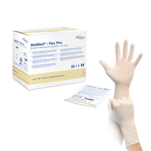 MaiMed-Flex Plus PF-sterile pudderfrie latekskirurgiske hansker, 50 par/eske
