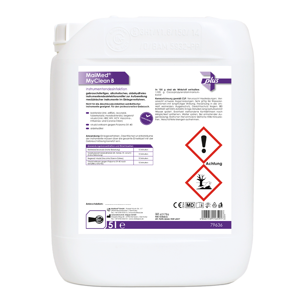 MaiMed MyClean B baño de perforación 5l/lata, 1 pieza | Bidón (5 litros)