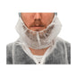 MaiMed-Beard, skjeggbeskyttelse av hvit fleece, med lateksfri strikk, 100 stk/pk | Pakke (100 stk)