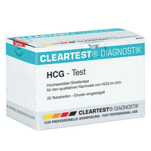 Paquete de prueba de embarazo Cleartest HCG: 20 piezas, productos IMPORTADOS | Paquete (20 pruebas)