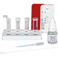 Cleartest Influenza Tipo: A y B Pack: 5 pruebas | Paquete (5 pruebas)