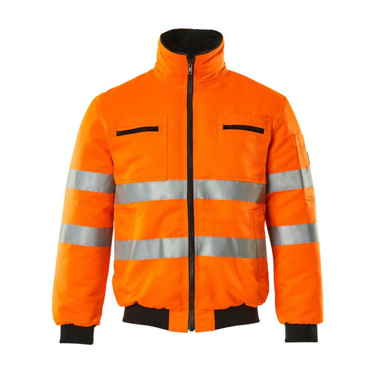 MASCOT® Chaqueta de piloto Alaska, naranja de alta visibilidad