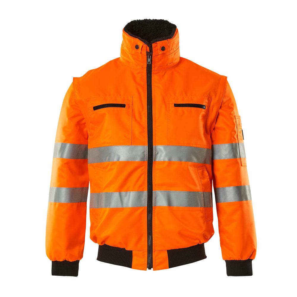 Chaqueta piloto MASCOT® Kaprun, naranja de alta visibilidad