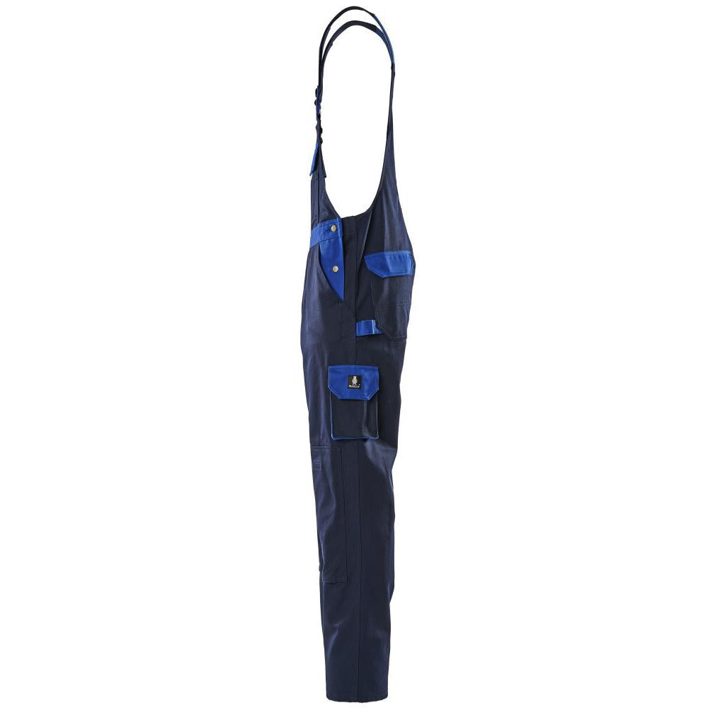 MASCOT® Monza dungarees, navy/grain blue