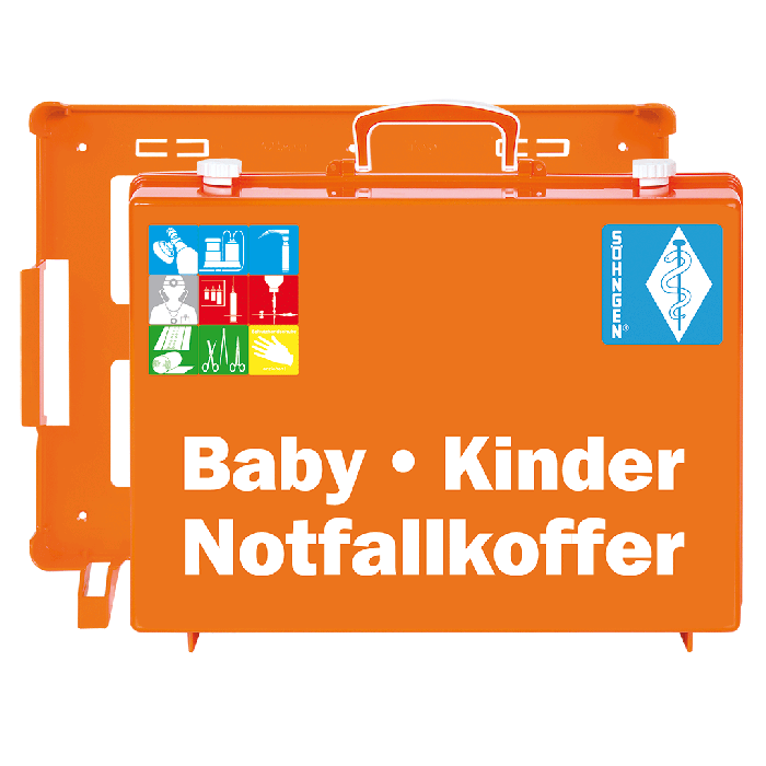 Baby and Child First Aid Kit MT-CD, Orange