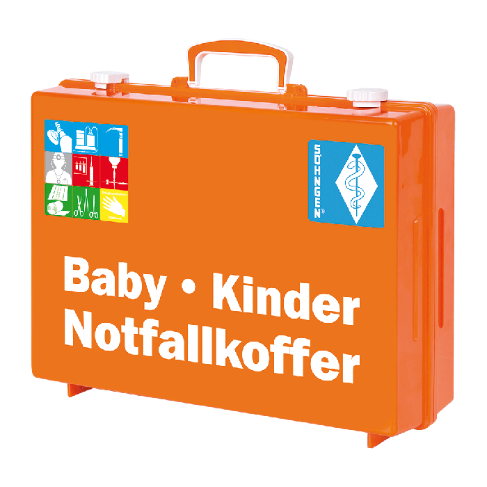 Baby and Child First Aid Kit MT-CD, Orange