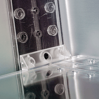 Clips de recambio RASTFLEX, 2 unidades con tornillos