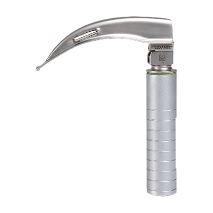Cold-light laryngoscope handle for O. LED medium