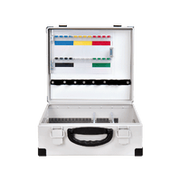 STANDARD First Aid Kit, empty, with "EMERGENCY" printed on it