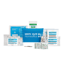 Botiquín de primeros auxilios «Home Office», azul