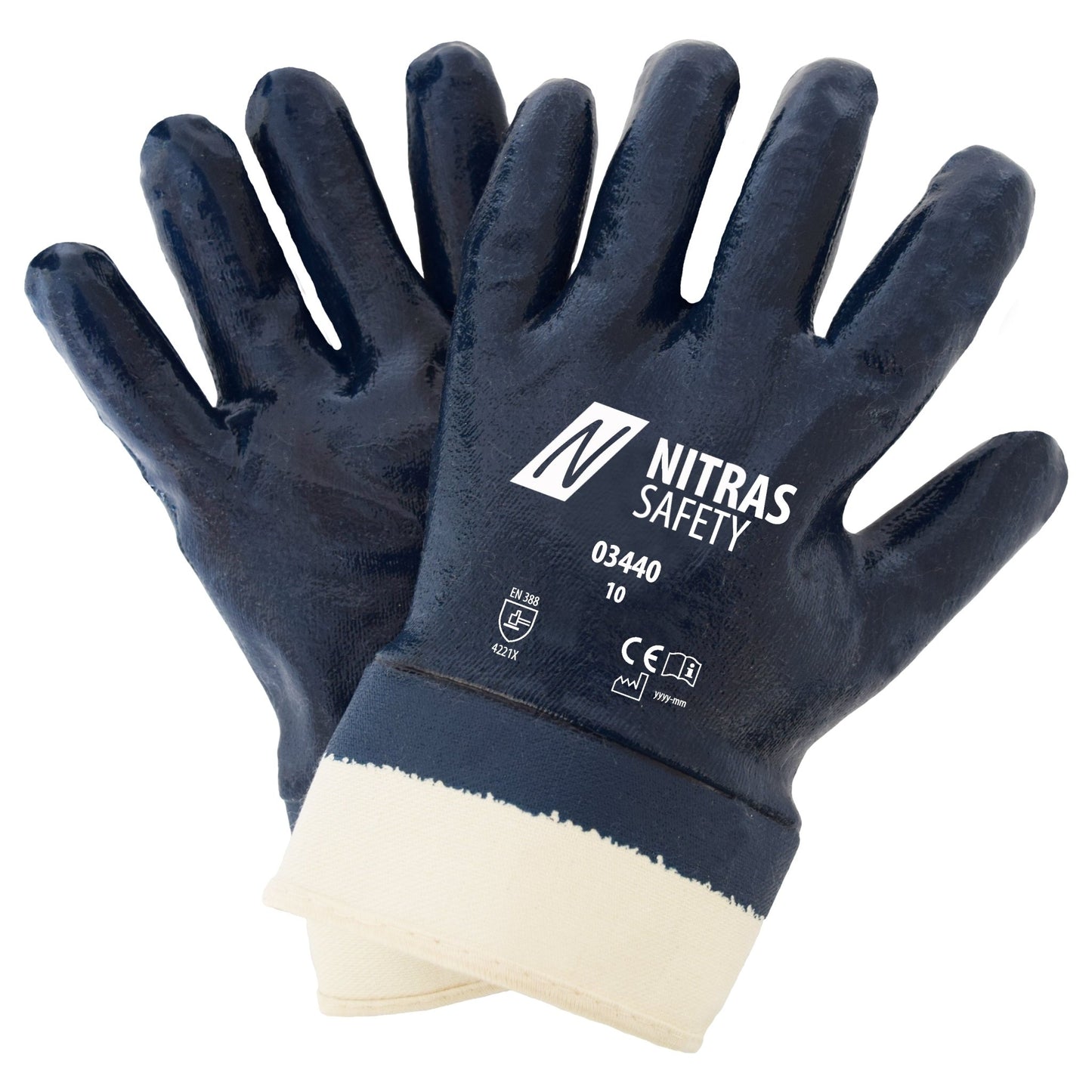 NITRAS nitrile gloves, blue