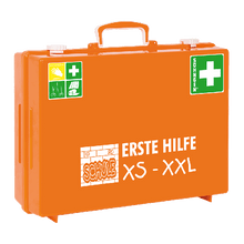 Curso de primeros auxilios XS-XXL MT-CD naranja