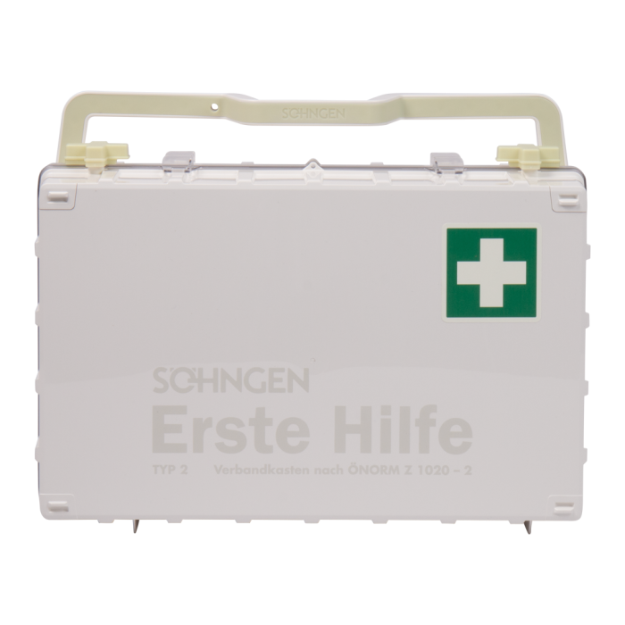 White First Aid Kit DYNAMIC-GLOW L ÖNORM Z 1020-2