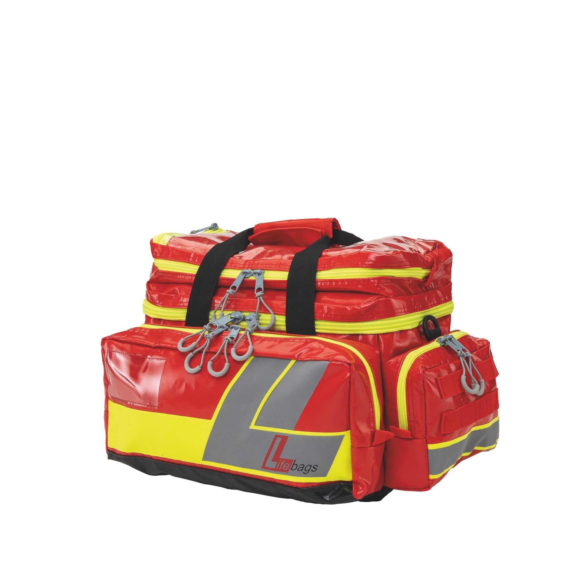 Lifebag M rojo, incluye 1 FT y 2 ST