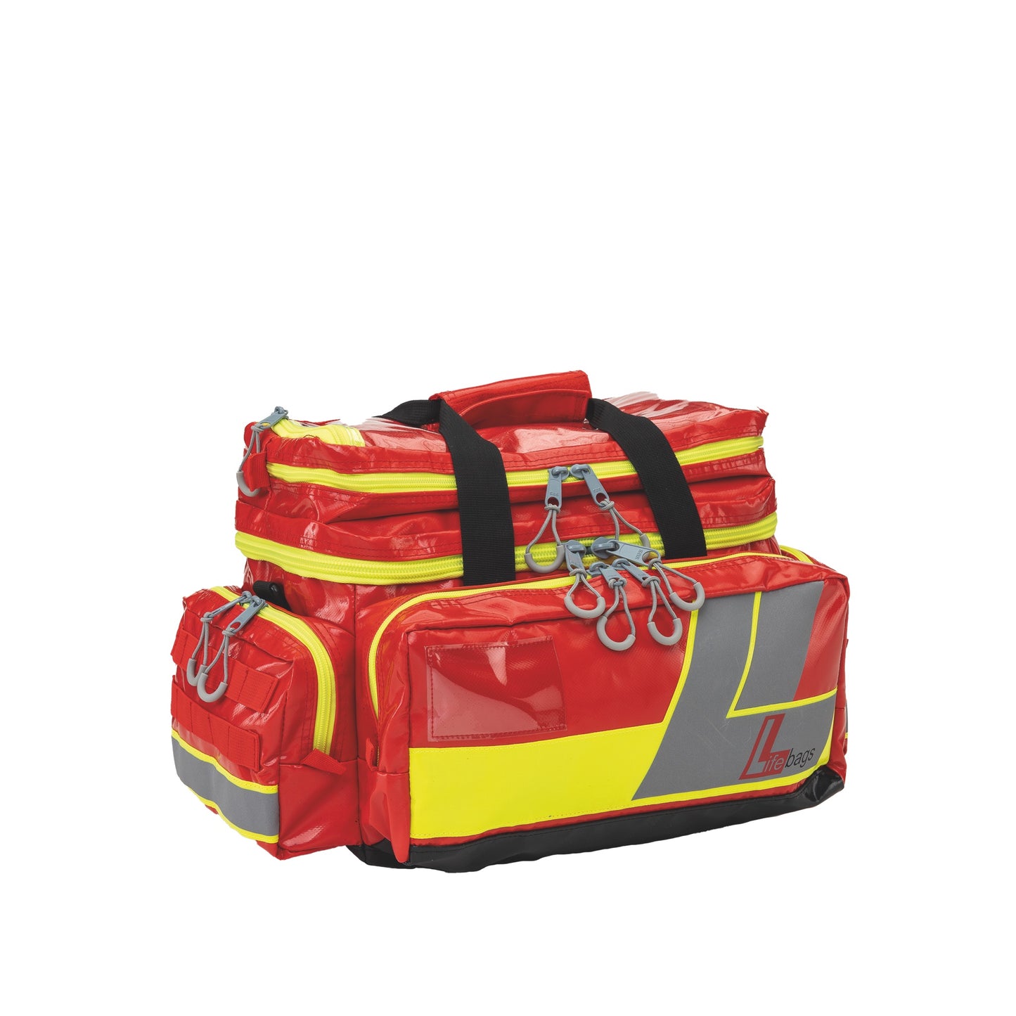 Lifebag M rojo, incluye 1 FT y 2 ST