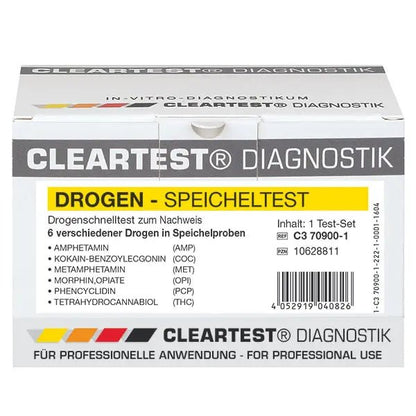 Prueba de saliva de drogas más clara ECO