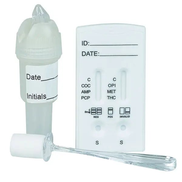 Cleartest drug saliva test AMP50/MET50/OPI40/COC20/THC25/BZO20 Pack: 5 tests | Pack (5 tests)