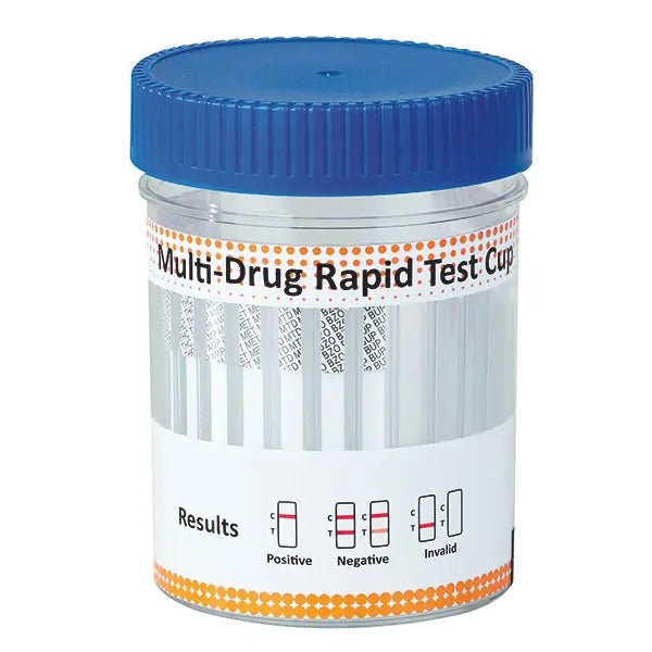 Vaso de prueba de drogas en orina Cleartest Multi Drug Discreet ECO, 9 veces *** Prueba única ***