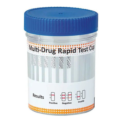 Vaso de prueba de drogas en orina Cleartest Multi Drug Discreet ECO, 9 veces *** Prueba única ***