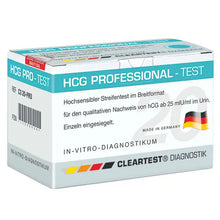 Cleartest HCG-Test de embarazo profesional, pack: 20 pruebas | Paquete (20 pruebas)