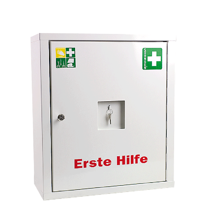 Verbandschrank EUROSAFE Industrie Norm Plus weiß