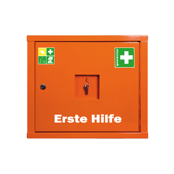 JUNIORSAFE Norm Plus First Aid Cabinet, Orange