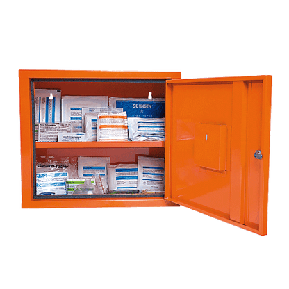 JUNIORSAFE Norm Plus First Aid Cabinet, Orange