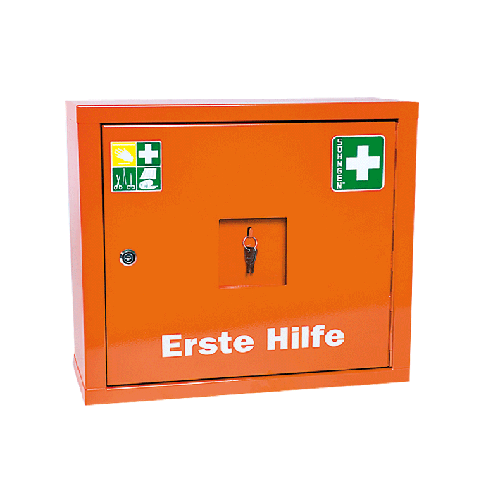 JUNIORSAFE Norm Plus First Aid Cabinet, Orange
