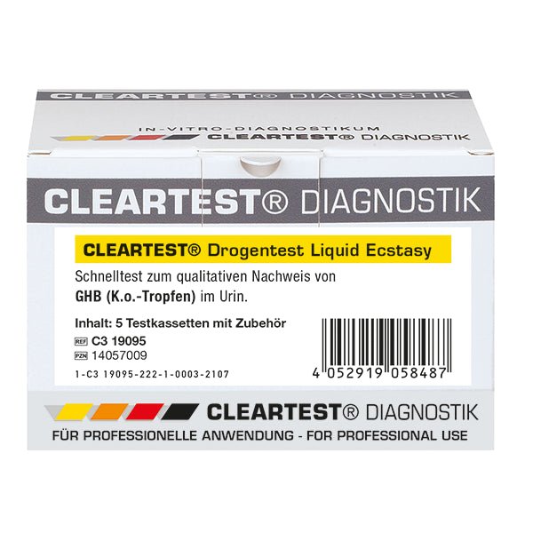 Cleartest drug test, liquid ecstasy individual test | Piece (1 test)