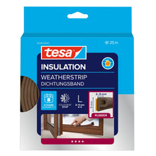 tesa INSULATION Dichtungsband Gummi L, braun 25 m x 9 mm