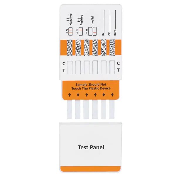 Prueba de toallita Cleartest Multi Drug combinación de 12 medicamentos, placa de prueba