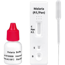 Cleartest Malaria P.f./Pan Pack: 5 casetes de prueba | Paquete (5 pruebas)