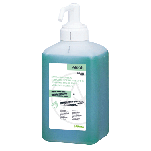 Saraya Alsoft foam soap G green apple