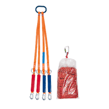 Secour-Comfort 4 Rappel System: Harness Attachments, Guide Rope