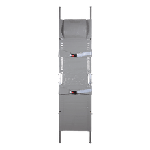 Stretcher K, 2-fold, synthetic fiber fabric, 4 casters
