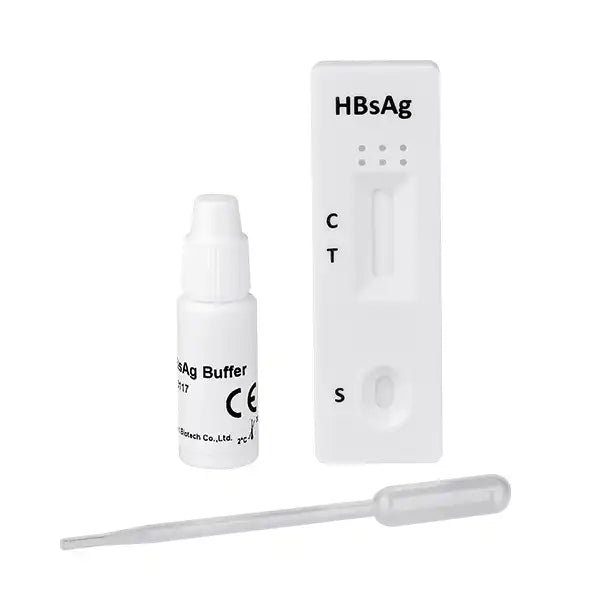 Pack Cleartest HBsAg: 10 pruebas, accesorios incluidos | Paquete (10 pruebas)