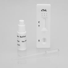 Paquete Cleartest light Troponin I: 5 casetes de prueba, accesorios incluidos | Paquete (5 pruebas)