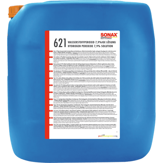 SONAX: solución de peróxido de hidrógeno al 7,9 %