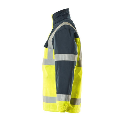 MASCOT® Lungern Parka Multisafe, amarillo de alta visibilidad/azul marino