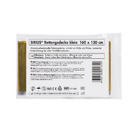 SIRIUS® Emergency Blanket, Silver-Gold, 160 x 120 cm