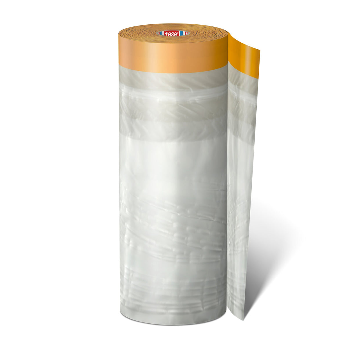 Lámina de HDPE tesa 7140 Roll Masker, 66 m x 19 mm, dorada