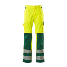 Pantalones MASCOT® Olinda, amarillo/verde de alta visibilidad