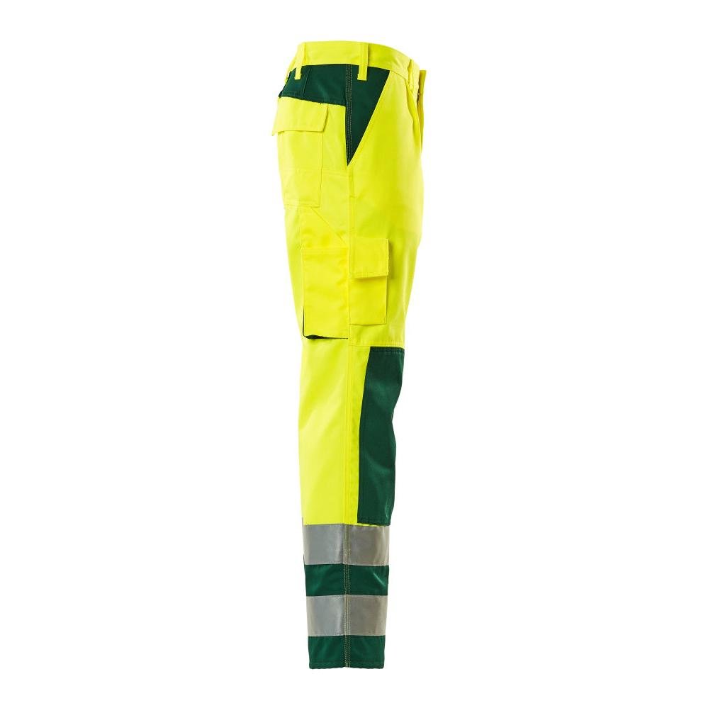 Pantalones MASCOT® Olinda, amarillo/verde de alta visibilidad