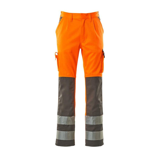 Pantalones MASCOT® Olinda, naranja de alta visibilidad/antracita