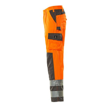 Pantalones MASCOT® Olinda, naranja de alta visibilidad/antracita