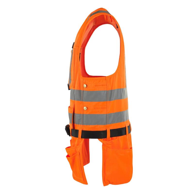 MASCOT® Yorkton chaleco para herramientas, naranja de alta visibilidad