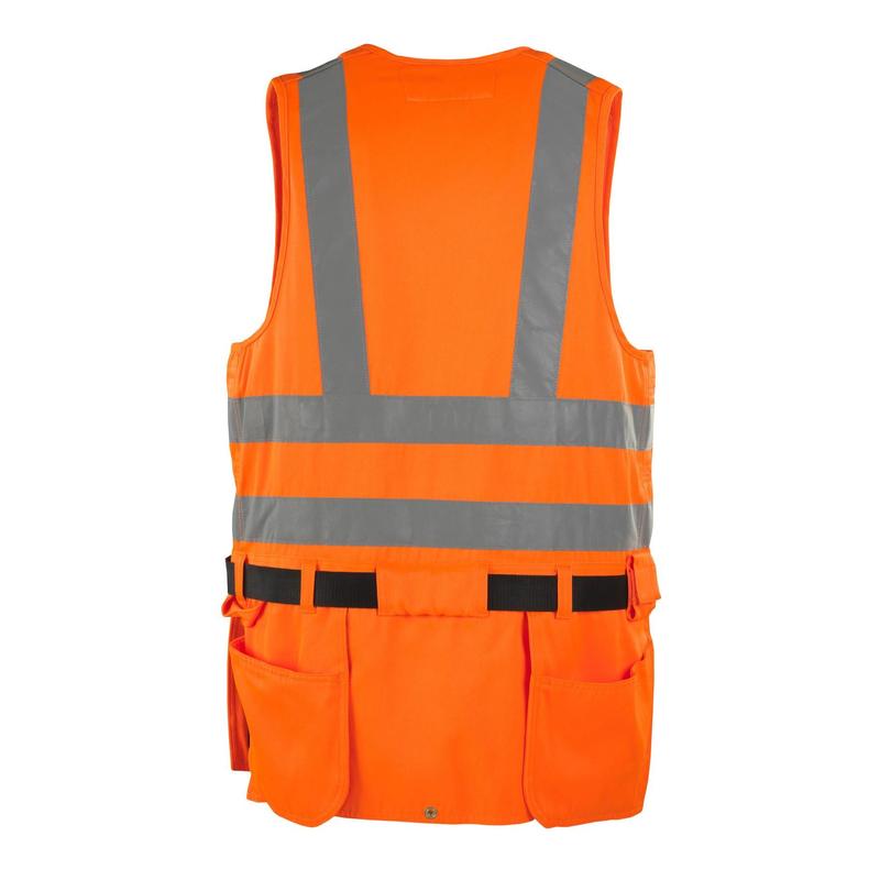 MASCOT® Yorkton chaleco para herramientas, naranja de alta visibilidad